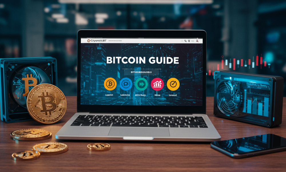 eCryptoBit.com Bitcoin Guide | Learn to Buy, Mine & Invest